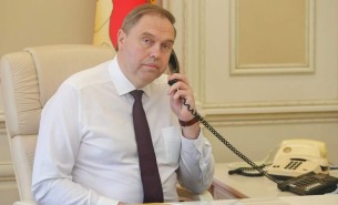 Прямую телефонную линию с жителями области провел председатель облисполкома Владимир Караник
