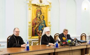 В Минске состоялась пресс-конференция «Коронавирус как вызов: ответ Белорусской Православной Церкви»
