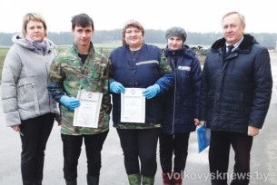 Операторы машинного доения ОАО «Хатьковцы» получили награды в рамках акции «Наш животновод»
