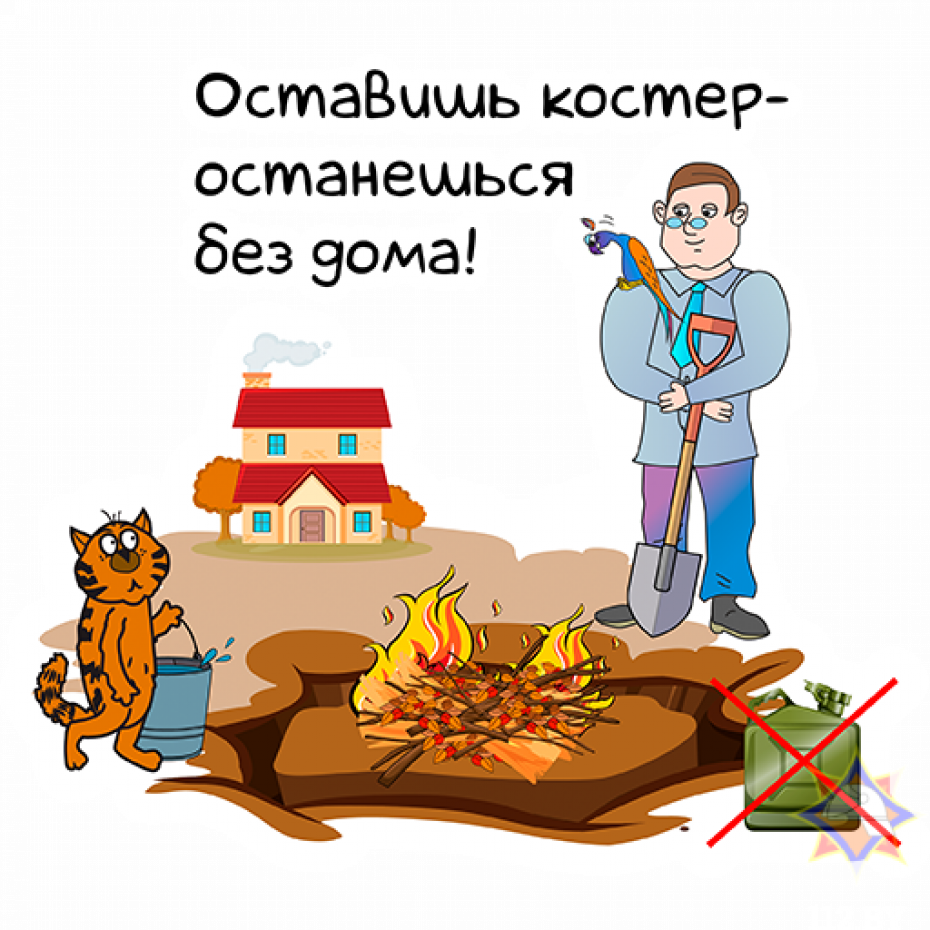 За весенний период 2023 на территории Волковысского района зафиксировано 9 случаев загорания сухой растительности и 10 случаев горения мусора