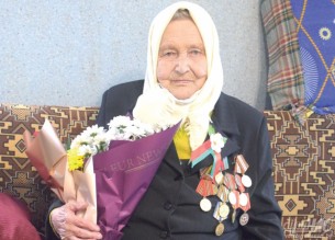 Участнице Великой Отечественной войны Екатерине Васильевне Пантюхиной исполнилось 90 лет
