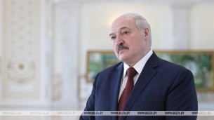 Лукашэнка пра заявы на яго ў пракуратуру Германіі: не наследнікам фашызму мяне судзіць
